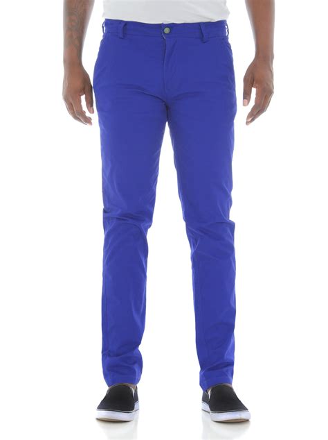 royal blue chinos men.